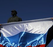 Donecke protestuotojai kvietė sugrįžti V.Janukovyčių
