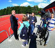 Lengvosios atletikos stadiono &bdquo;Vingis&ldquo; atidarymas
