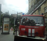 Ugniagesiai Pamėnkalnio gatvėje