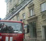 Ugniagesiai Pamėnkalnio gatvėje
