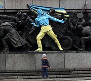 Sovietinis paminklas Bulgarijoje
