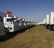 Rusijos &bdquo;humanitarinės pagalbos&ldquo; siunta