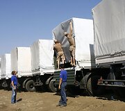 Rusijos &bdquo;humanitarinės pagalbos&ldquo; siunta