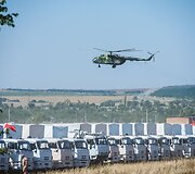 Rusijos &bdquo;humanitarinės pagalbos&ldquo; siunta