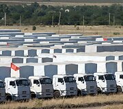 Rusijos &bdquo;humanitarinės pagalbos&ldquo; siunta