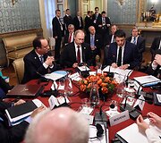 Petro Poro&scaron;enkos, Vladimiro Putino ir ES lyderių susitikimas