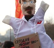 Medikų protestas Maskvoje