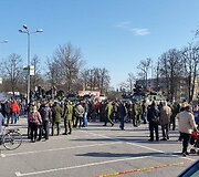 JAV ir Lietuvos kariai Marijampolėje