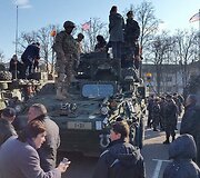 JAV ir Lietuvos kariai Marijampolėje