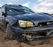 &bdquo;Subaru&ldquo; avarija prie &Scaron;venčionių