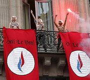&bdquo;Femen&ldquo; aktyvistės Paryžiuje