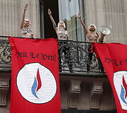&bdquo;Femen&ldquo; aktyvistės Paryžiuje
