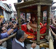 Katmandu &bdquo;gyvoji deivė&ldquo;