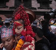 Katmandu &bdquo;gyvoji deivė&ldquo;