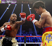 Floydas Mayweatheris prie&scaron; Manny Pacquiao