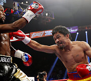 Floydas Mayweatheris prie&scaron; Manny Pacquiao