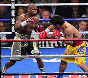 Floydas Mayweatheris prie&scaron; Manny Pacquiao