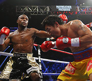 Floydas Mayweatheris prie&scaron; Manny Pacquiao