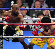 Floydas Mayweatheris prie&scaron; Manny Pacquiao