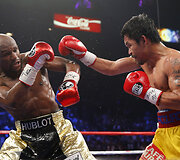 Floydas Mayweatheris prie&scaron; Manny Pacquiao