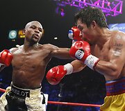 Floydas Mayweatheris prie&scaron; Manny Pacquiao