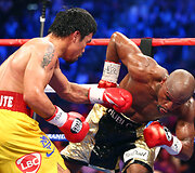 Floydas Mayweatheris prie&scaron; Manny Pacquiao