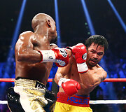 Floydas Mayweatheris prie&scaron; Manny Pacquiao