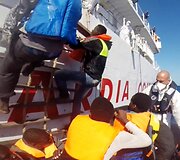Migrantai Viduržemio jūroje