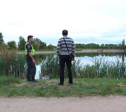 SKenduolis Girdžių užtvankoje 
