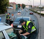 Naktinis policijos budėjimas Kaune