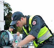 Naktinis policijos budėjimas Kaune