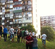 Naujamiestyje mergina i&scaron;&scaron;oko i&scaron; 8 auk&scaron;to
