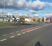 Užsidegęs automobilis