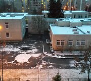 Sniegas Vilniuje, Justini&scaron;kėse