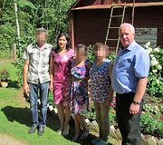 Andžejus Andru&scaron;kevičius su žmona Nijole