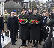 Vasario 16-osios minėjimas Rasų kapinėse