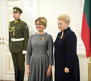 Apdovanojimų įteikimas prezidentūroje