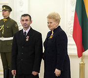 Apdovanojimų įteikimas prezidentūroje