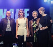 Apdovanojimų akimirka