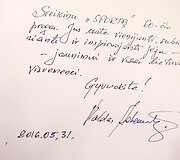 &Scaron;ventės akimirka