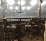 Sprogimai Turkijos oro uoste