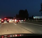 Spūstis kelyje Klaipėda-Kaunas