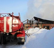 Rusijoje i&scaron; gaisro gelbėjami par&scaron;iukai