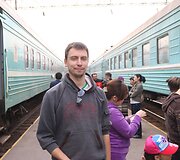 Kažkokioje stotyje vidury Ukrainos