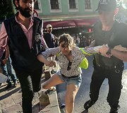 LGBTI protestas Stambule