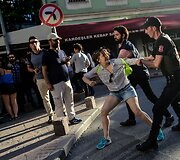 LGBTI protestas Stambule
