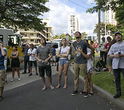 Gaisras daugiaauk&scaron;tyje Honolulu