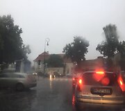 Trečiadienio popietės lietus Vilniuje