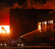 Gaisras Maskvos priemiestyje