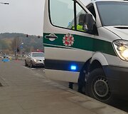 Vilniuje partrenktas žmogus
